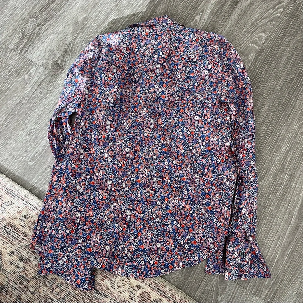 J. Crew Floral Button Up Shirt